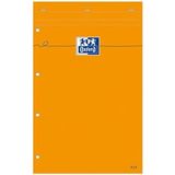 Oxford Pack van 5 notitieblok met kleine 5 x 5 Vierkanten 160 pagina's A4 Oranje