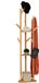 Merkloos Relaxdays Kapstok Staand - 9 Haken - 2 Planken - Bamboe - 168,5 x 47 x 47 cm - Natuur