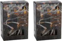 Merkloos Svenska Living Kerstboomverlichting - Set van 2x stuks - warm wit - 20 leds - 2m