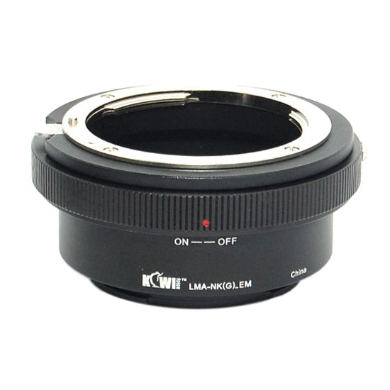 Kiwifotos Photo Lens Mount Adapter NK G - EM