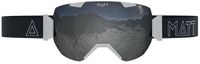 MATT Ski Goggle Synchro Camo Black (with 2 lenses) - White