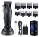 Kemei Tondeuse à barbe - Model KM-2296LEU - Tondeuse à cheveux rechargeable - Sans fil, USB Type-C - Tondeuse à barbe réglable - Appareil de coiffure professionnel
