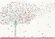 NOTE CARD TREE OF HEARTS