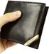 Rovicky - Portefeuille en cuir pour homme - Protection RFID - Noir