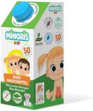 Minoris Baby Wasmiddel, 50 Wasbeurten, 1L – Hypoallergeen, Biologisch, Vegan, Dierproefvrij, Zacht voor Gevoelige Huid, Biologisch Afbreekbare Formule, Geconcentreerde Natuurlijke Babytextielreiniger