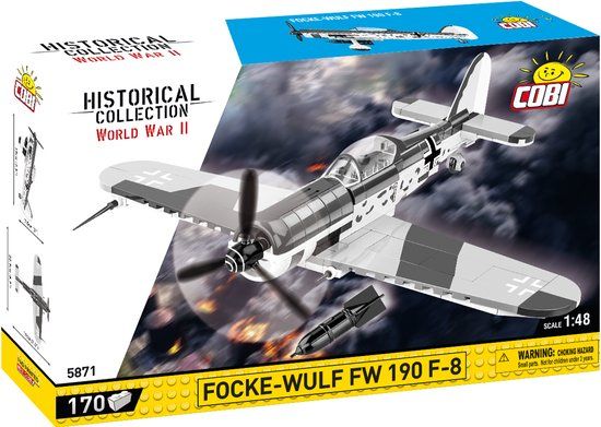 Focke-Wulf COBI 5871 Focke Wulf FW190 F-8 Bouwset