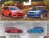 Hot Wheels Premium Car culture Set van 2 - 2005 Mitsubishi Lancer Evolution IX Wagon & 2004 Subaru Forester STI
