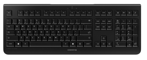 CHERRY KW 3000 - Draadloos QWERTY US International Toetsenbord - Zwart