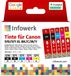 Infowerk Cartouches d'encre pour Canon 570/571 XL, multipack (BK/BK/C/M/Y), 1 pièce