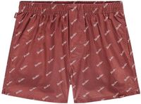 Pockies heren wijde boxershort broke rood