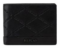 REPLAY Wallet Black zwart