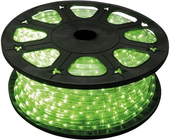 Velleman LED-LICHTSLANG - 45 m - GROEN HQRL45004