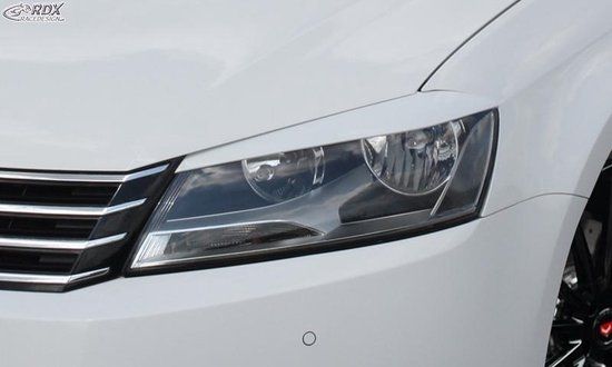 RDX Racedesign Koplampspoilers voor Volkswagen Passat 3C Facelift 2011-2014 (ABS)