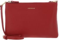 Coccinelle Leren schoudertas Best Crossbody Bag Scarlet rood