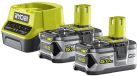 Ryobi RC18120-250 18V Li-Ion accu Starterset (2x 5,0Ah accu)
