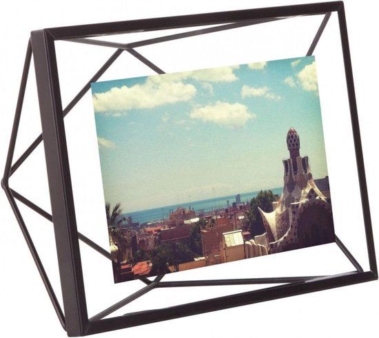Umbra Prisma fotolijst - Zwart - 10x15 cm - Staand en hangend