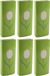 Living Radiatorbak humidificateur/vaporisateur d'eau - 6 pièces - 20 x 8 cm - porcelaine - vert