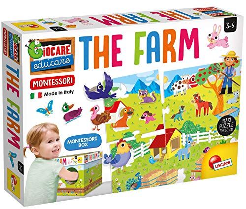 Lisciani Montessori Maxi De Boerderij - EX72484