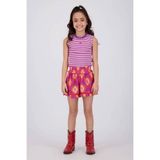 Vingino gestreepte mouwloze top fuchsia
