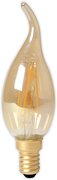 Calex Led - Filament - kaarslamp - Tip - 3,5W E14 - 200 lumen Gold dimbaar (4 stuks