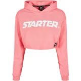 Starter Black Label Logo pinkgrapefruit Crop Hoodie Roze L