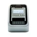 Brother QL-820NWB Label Printer - Direct Thermal, Color, 300 x 600 DPI, Wired & Wireless