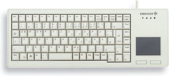 Cherry XS Touchpad - QWERTZ - USB - Grijs