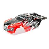 Corpus Arrma Kraton 6S BLX Painted Decaled Trimmed Body (rood)