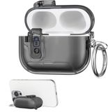 kwmobile Transparante hoofdtelefooncase voor Apple Airpods Pro 3 hoes