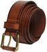 Superdry Classic Leren Riem Bruin L