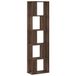VidaXL Boekenkast 5-laags 45x23,5x162,5 cm hout bruin eikenkleurig