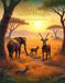 African Wildlife Safari Designs: 50 Beautiful Coloring Pages for Adults