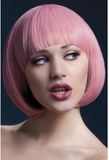 Fever Pastel Roze Boblijn Pruik Met Pony