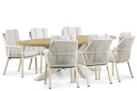 Lifestyle Garden Furniture Lifestyle Lifestyle Verona/Brookline 240 cm dining tuinset 7-delig
