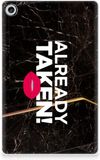 B2Ctelecom Lenovo Tab M10 Plus (3rd Gen) / Back cover / Already Taken Black