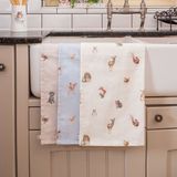 Wrendale Theedoek - Woodlanders - Katoen - Multi Color