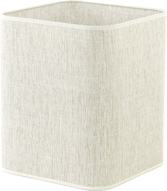 Light & Living Light&living Kap vierkant rond hoog 25-25-30 cm BRESKA parel wit