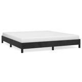VidaXL Bedframe Zwart Fluweel 160x200 cm