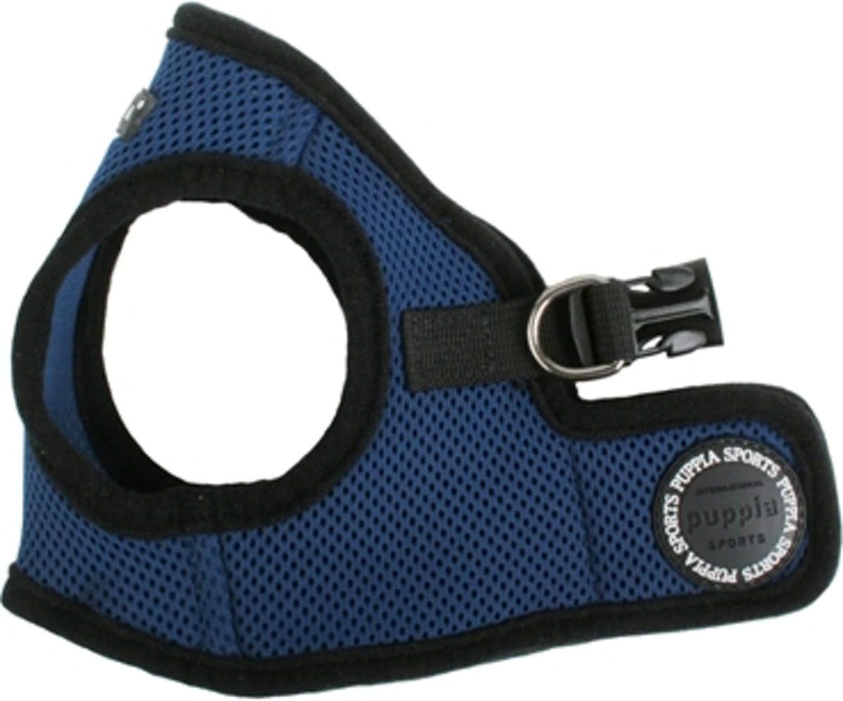 Puppia Vest Hondentuig - S - borstomvang 31-33 cm - Marine blauw