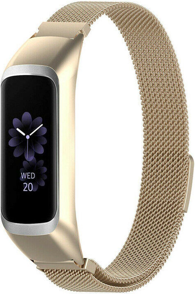 Strap-it Samsung Galaxy Fit 2 Milanese band - champagne