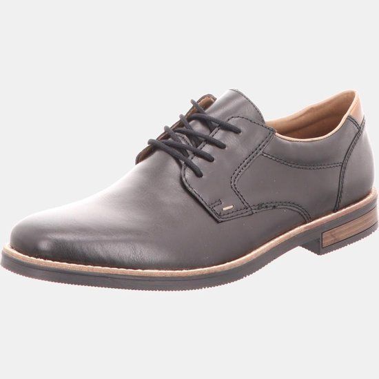 Rieker Heren veterschoenen - Zwart - Maat 40