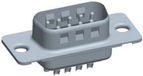 FCI SUB-D DE09P064HTXLF D-sub male connector 180 ° Nombre de pôles : 9 Manchon à souder 1 pièce(s)