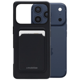 Mobilize Cardcase TPU Back Cover Zwart Apple iPhone 17 Pro