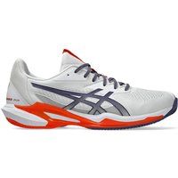 Asics Solution Speed FF 3 Clay White/Grey SS25 Padel Shoes