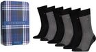 Tommy Hilfiger Chaussettes Homme Coffret Cadeau 6-Pack Noir