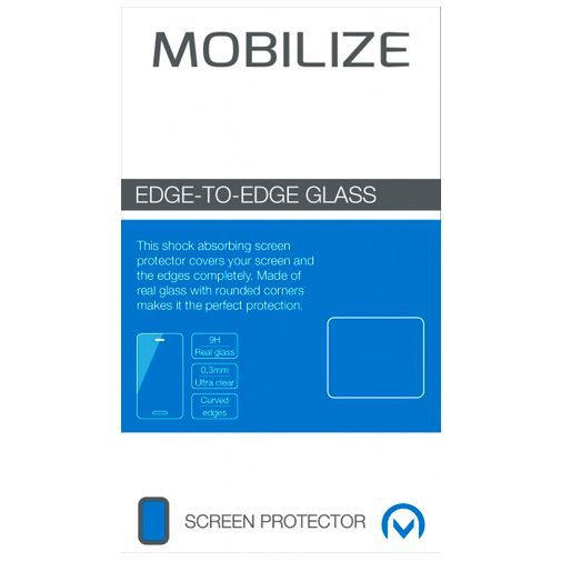 Mobilize Edge-To-Edge Glass Screenprotector Black Xiaomi Mi Note 10 Lite
