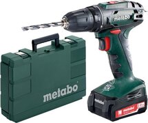 Metabo Accu-schroefboormachine 14.4 V 2 Ah Li-ion incl. 2 accu's, incl. koffer