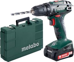 Metabo BS 14,4 Accuboormachine - 14.4V - 2x 2.0Ah Li-ion - Incl. Koffer