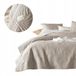 ROOM99 Elegante Bedsprei - Beige - 220x240 CM - Velours