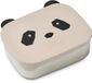 Liewood Lunchtrommel Arthur Panda Wit RVS/Siliconen 0.90 L